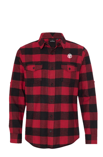 Men&#39;s&quot;DF&quot; Flannel Red And Black