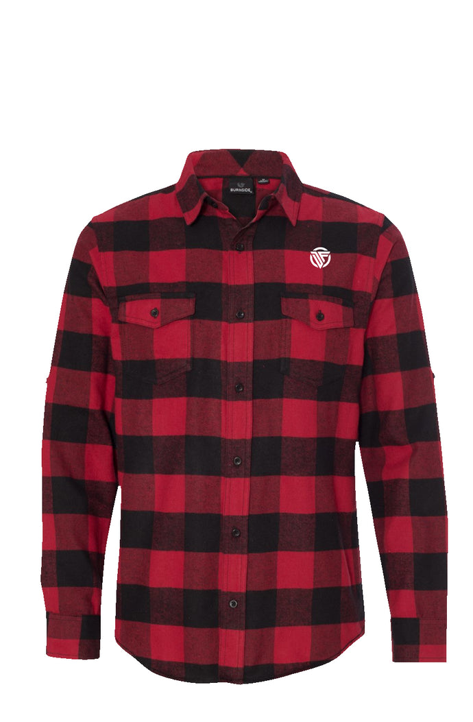 Men&#39;s&quot;DF&quot; Flannel Red And Black