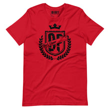 Load image into Gallery viewer, Men&#39;s &quot;DF&quot; Logo Tee - Black  Dirt Floor Denim Company Red XS 
