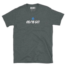Load image into Gallery viewer, Men&#39;s &quot;03/13 GCT&quot; Tee  Dirt Floor Denim Company Dark Heather S 
