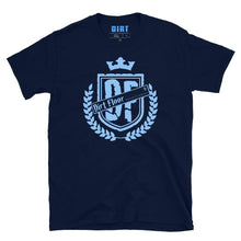 Load image into Gallery viewer, Men&#39;s &quot;DF&quot; Logo Tee - Blue  Dirt Floor Denim Company Navy S 
