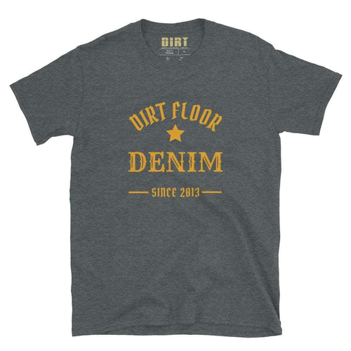 Men's DFDC Since 2013 Tee - Tan  Dirt Floor Denim Company Dark Heather S 