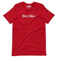 Load image into Gallery viewer, Men&#39;s &quot;Dirt Floor&quot; Tee  Dirt Floor Denim Company Red XS 
