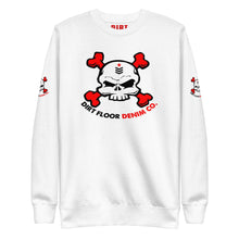 Load image into Gallery viewer, Men&#39;s &quot;Skull Kandy OG&quot; sweatshirt  Dirt Floor Denim Company White S 
