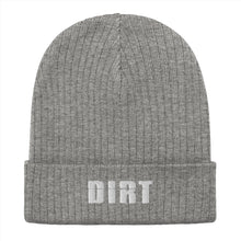 Load image into Gallery viewer, Dirt Floor Apparel cuffed beanie  Dirt Floor Denim Company Light Grey Melange  
